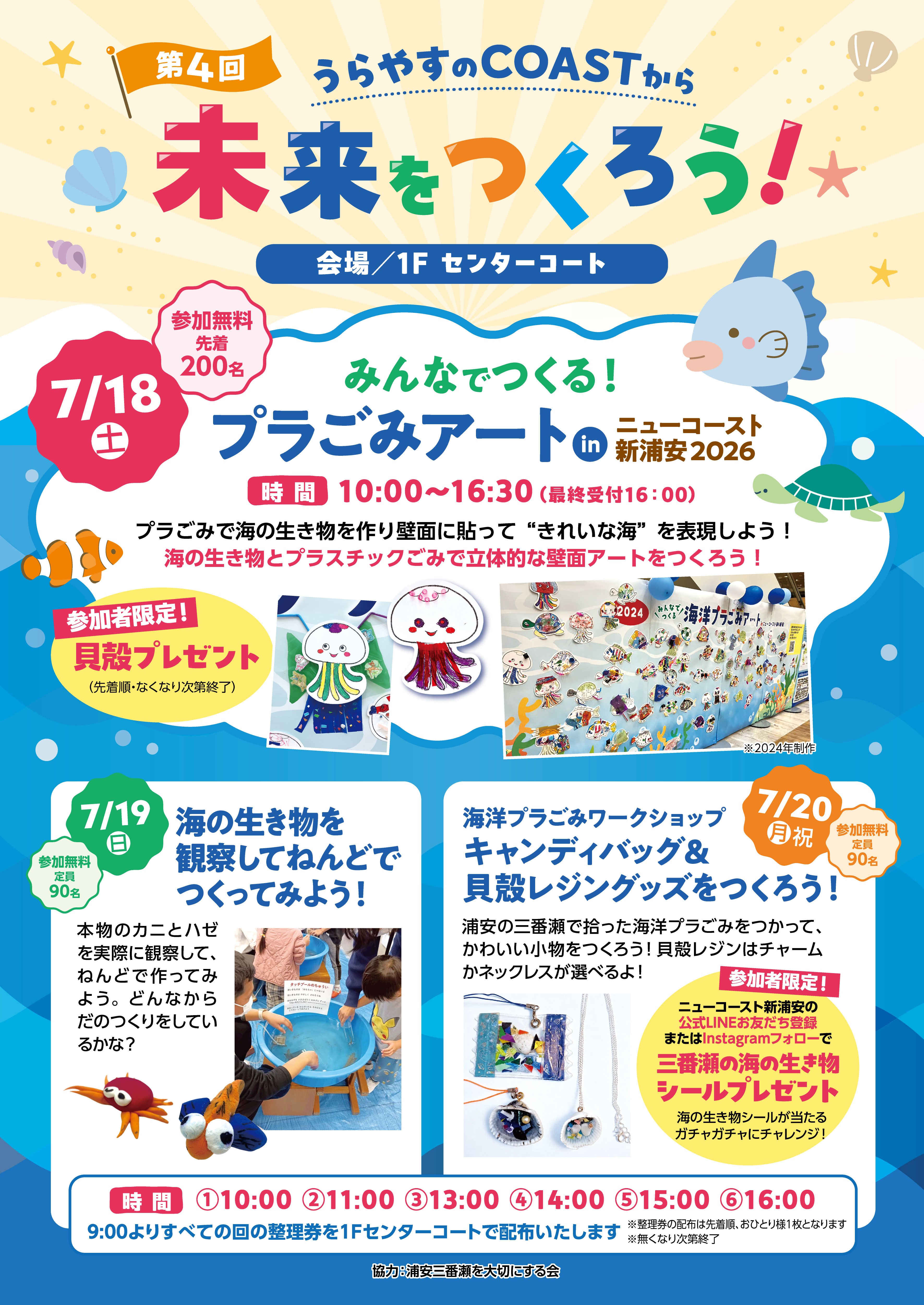 うらやすのCOASTから未来をつくろう